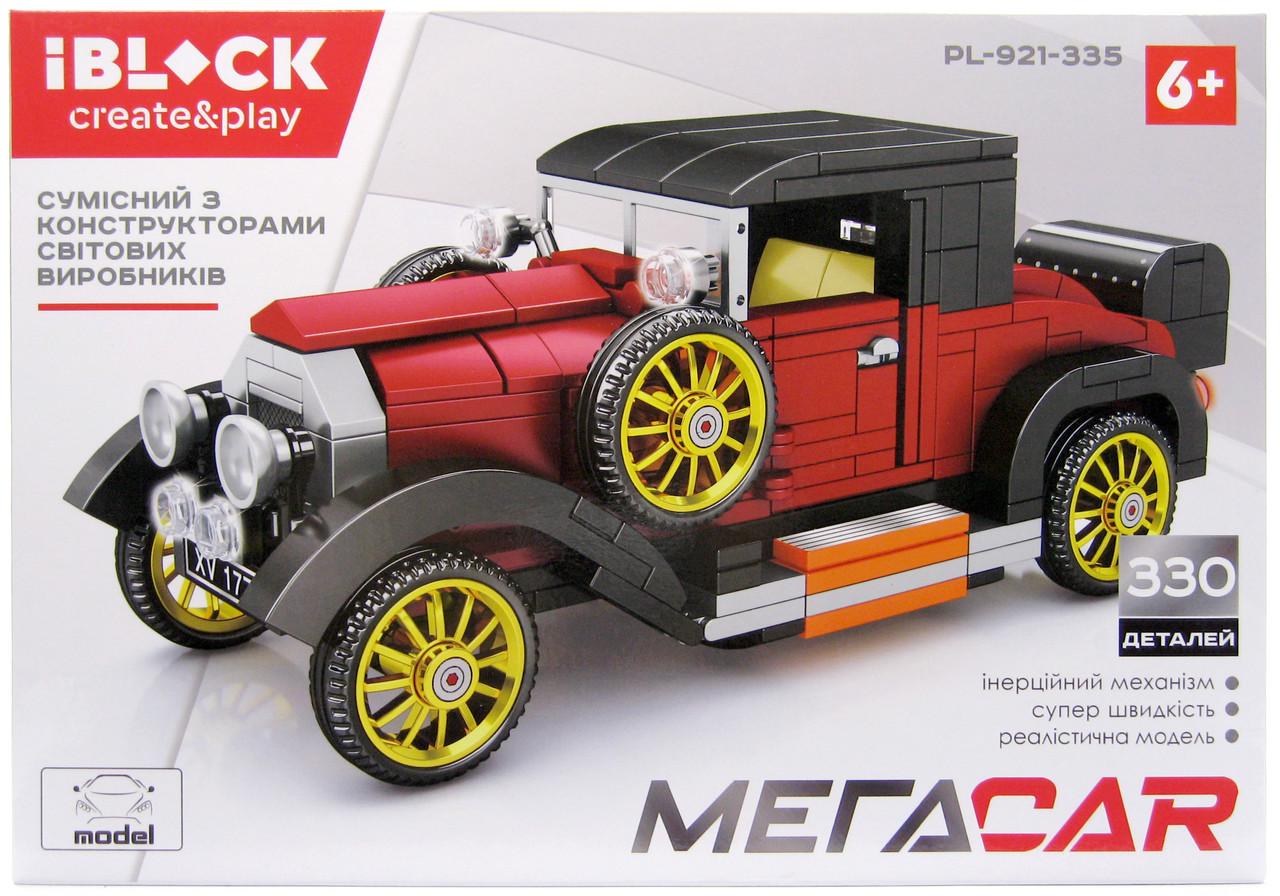 Конструктор iBlock PL-921-335 Ретро машина 330 деталей