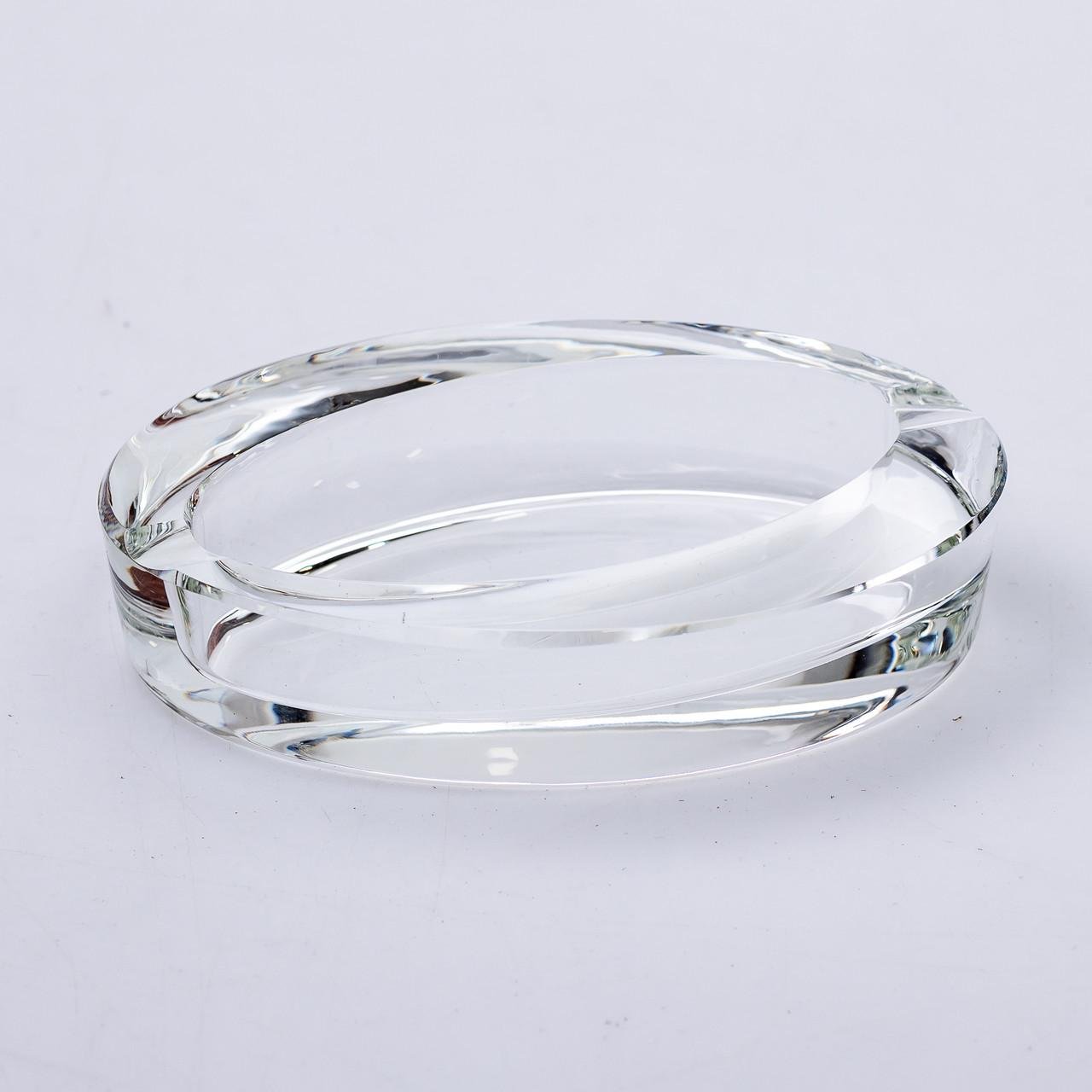 Попільничка для цигарок скляна декоративна настільна 13х7,5х2,5 см (7206) - фото 3 Попільничка для цигарок скляна декоративна настільна 13х7,5х2,5 см (7206) - фото 3