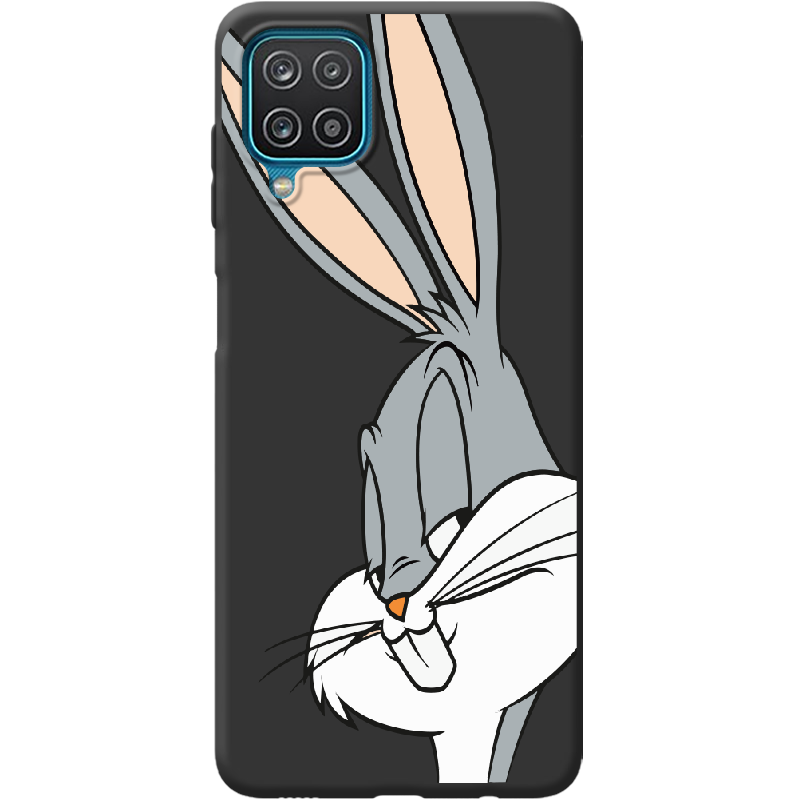 Чехол Boxface Samsung A225 Galaxy A22 Lucky Rabbit Черный силикон (42748-bk81-42994)