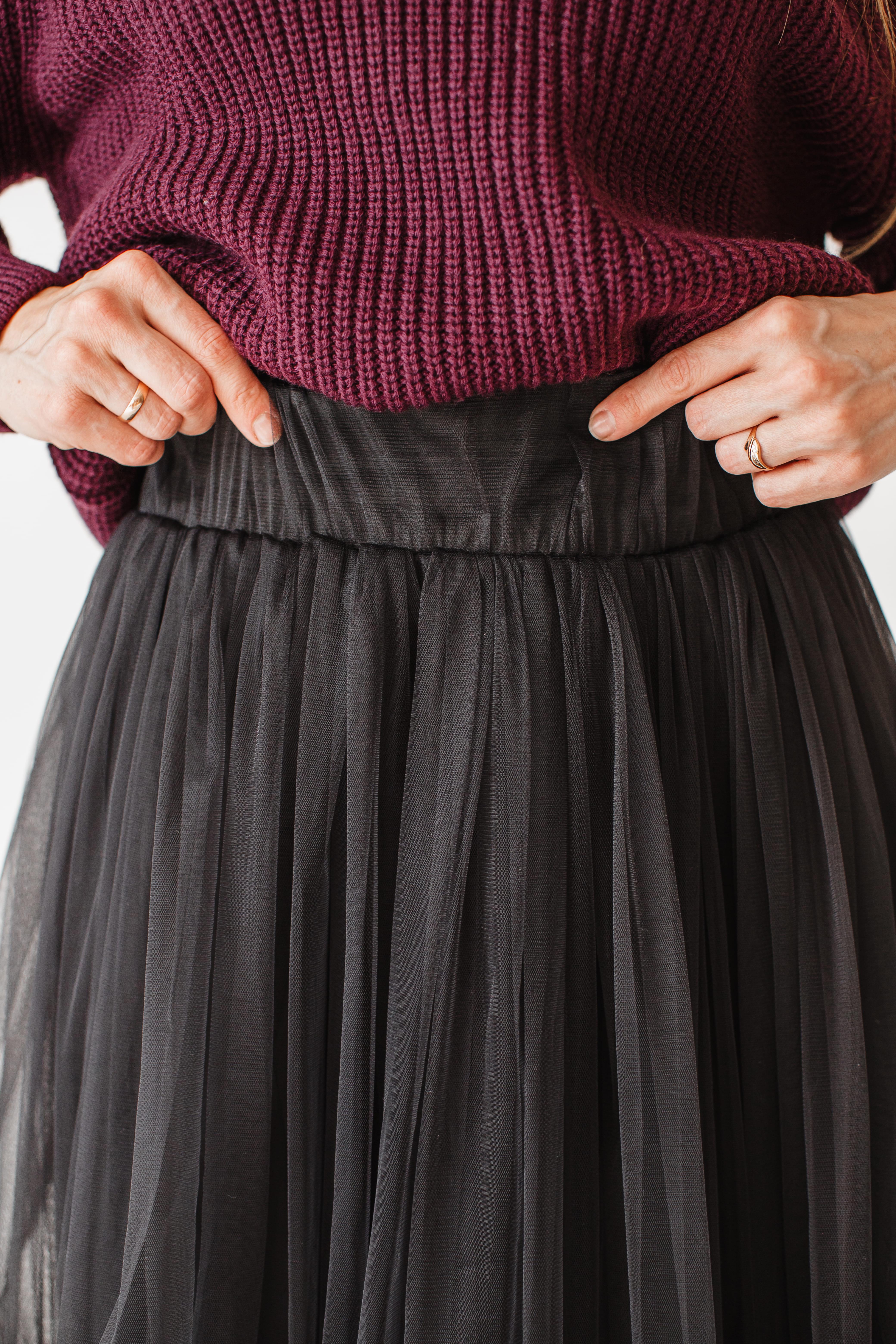 Спідниця жіноча VSlatinina фатинова L Чорний (01234567843) - фото 12 Спідниця жіноча VSlatinina фатинова L Чорний (01234567843) - фото 12