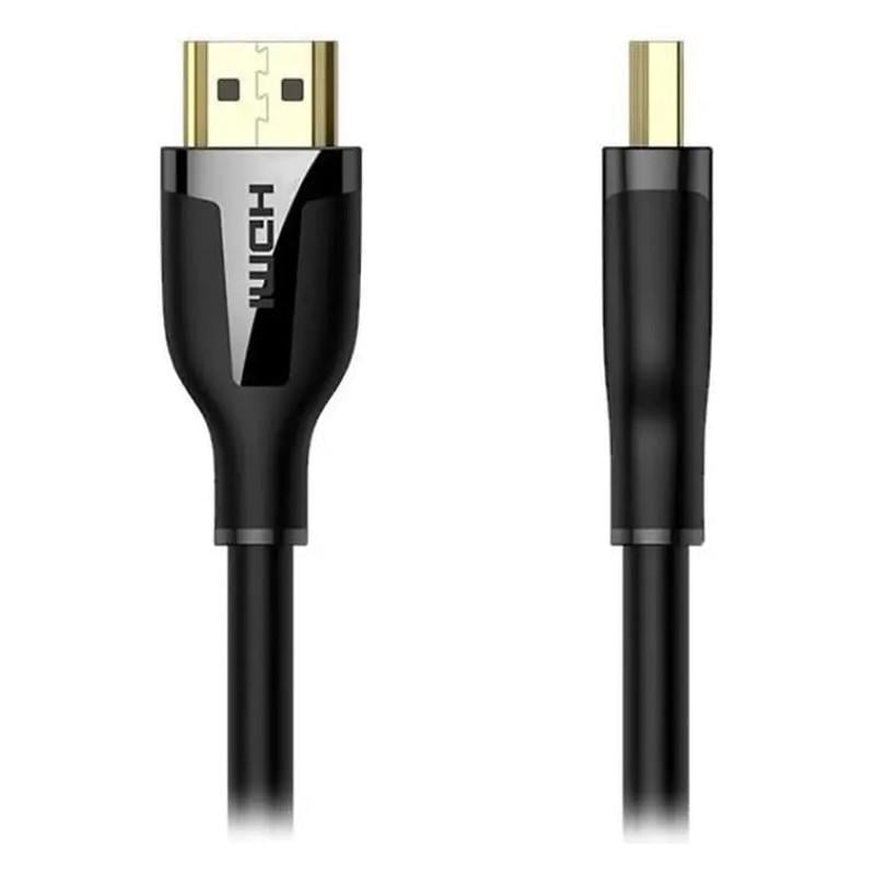 Кабель HDMI Ugreen v2.0 HD102 ED030 с FullHD/4K/3D 1 м Черный