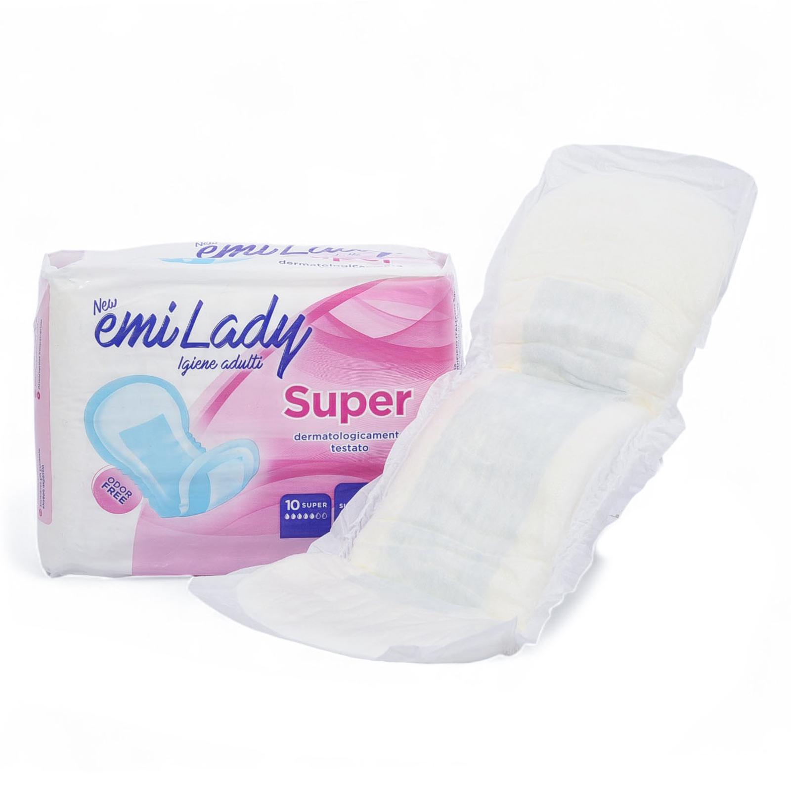 Прокладки женские урологические Emi Lady Super сложенные 5 капель 10 шт. - фото 2