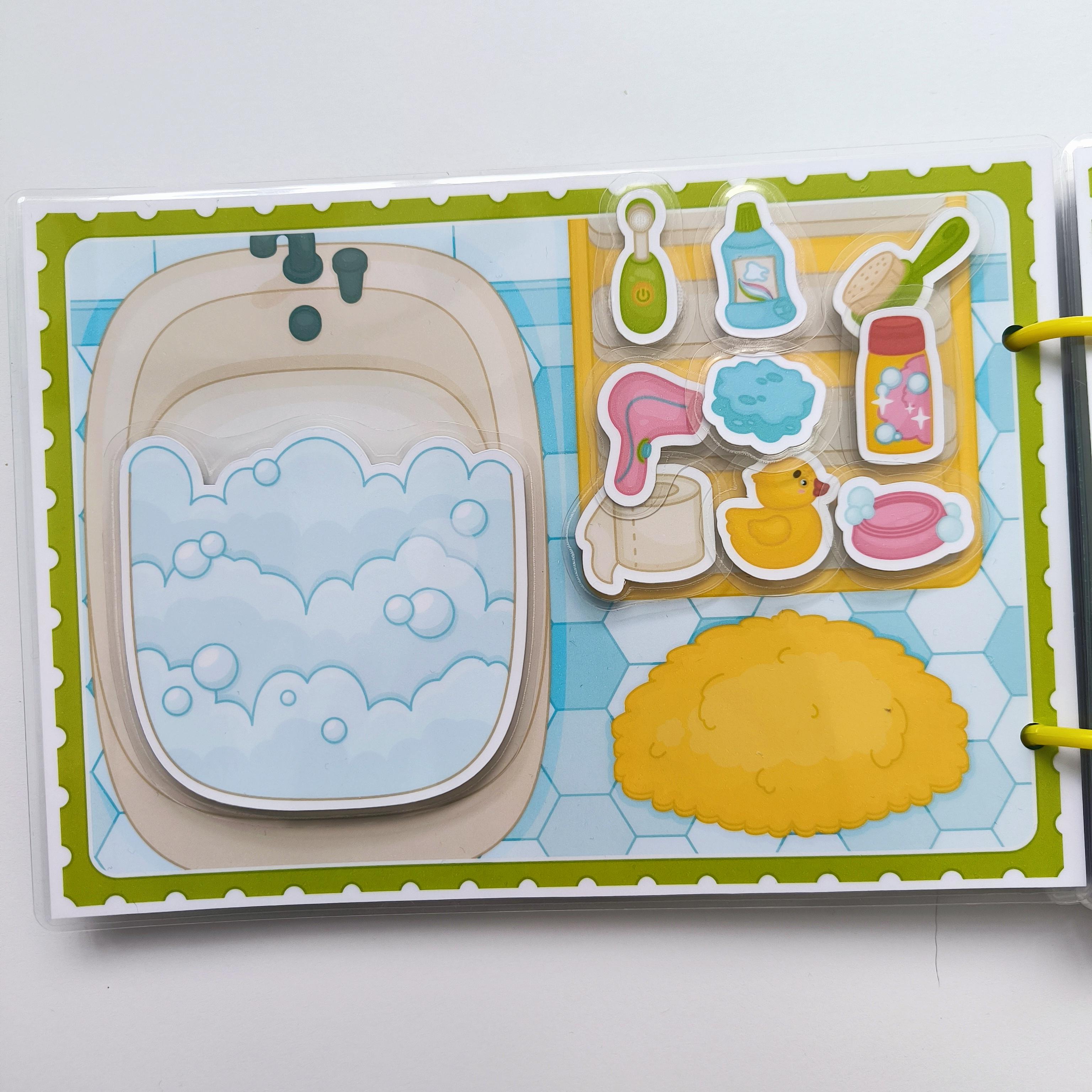 Книга на липучках Лабубу розвивающая (LP-0057) - фото 4 Книга на липучках Лабубу розвивающая (LP-0057) - фото 4