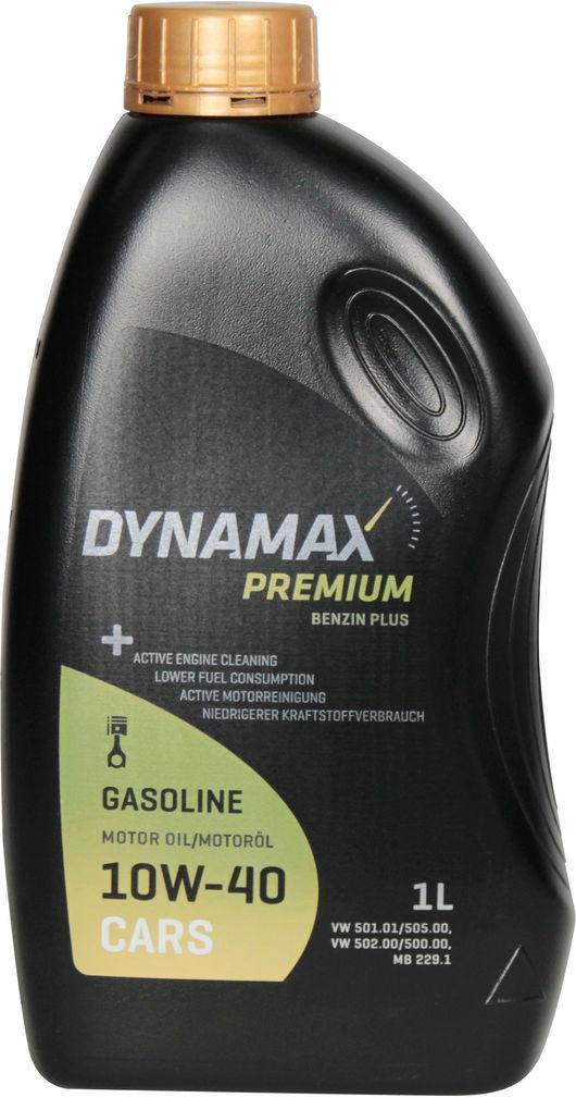 Моторна олива Dynamax Benzin Plus 500031 бензин 10W-40 1 л (1400966) - фото 1