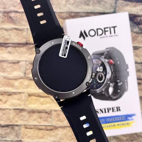 Смарт-годинник MODFIT SNIPER All Black (1077-0216) - фото 3