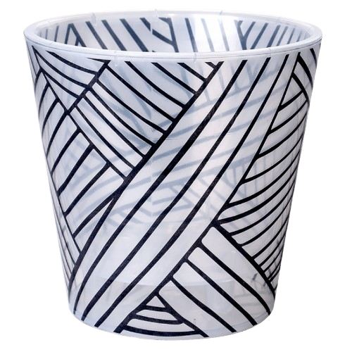 Вазон Алеана Деко Етно зі вставкою 16х15,5 мм Прозорий (2611594556) Вазон Алеана Деко Етно зі вставкою 16х15,5 мм Прозорий (2611594556)