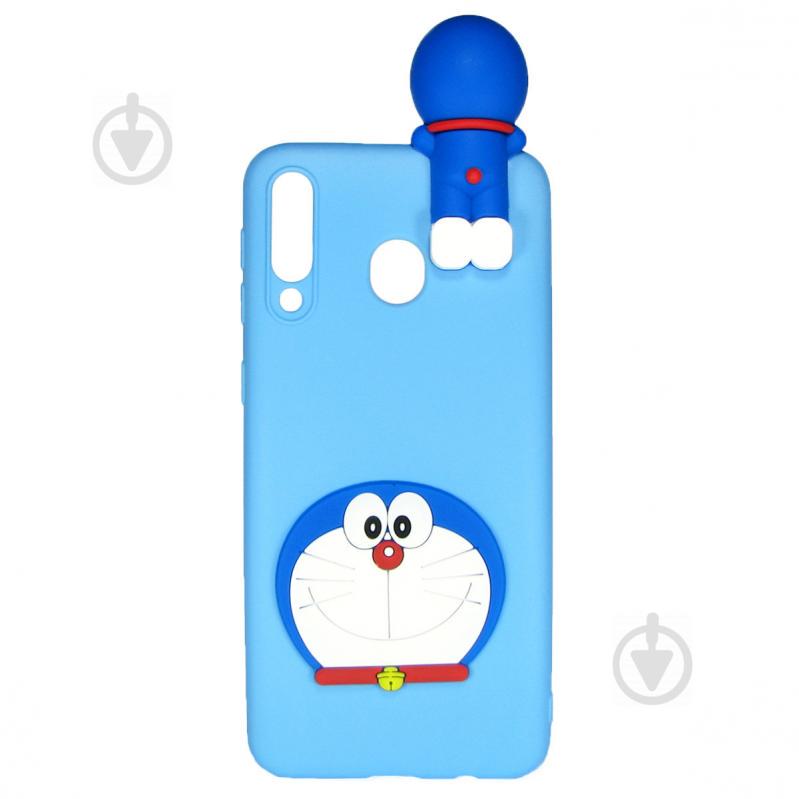 Чехол Cartoon Case 3D для Samsung Galaxy A8s Кот (arbc6233) - фото 1