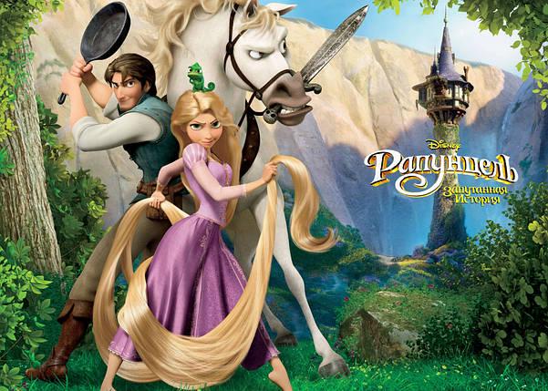 Картинка на торт вафельна Рапунцель 2 (5950)