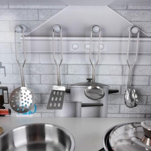 Детский игровой набор Kruzzel Кухня деревянная с аксессуарами (22801974) - фото 11