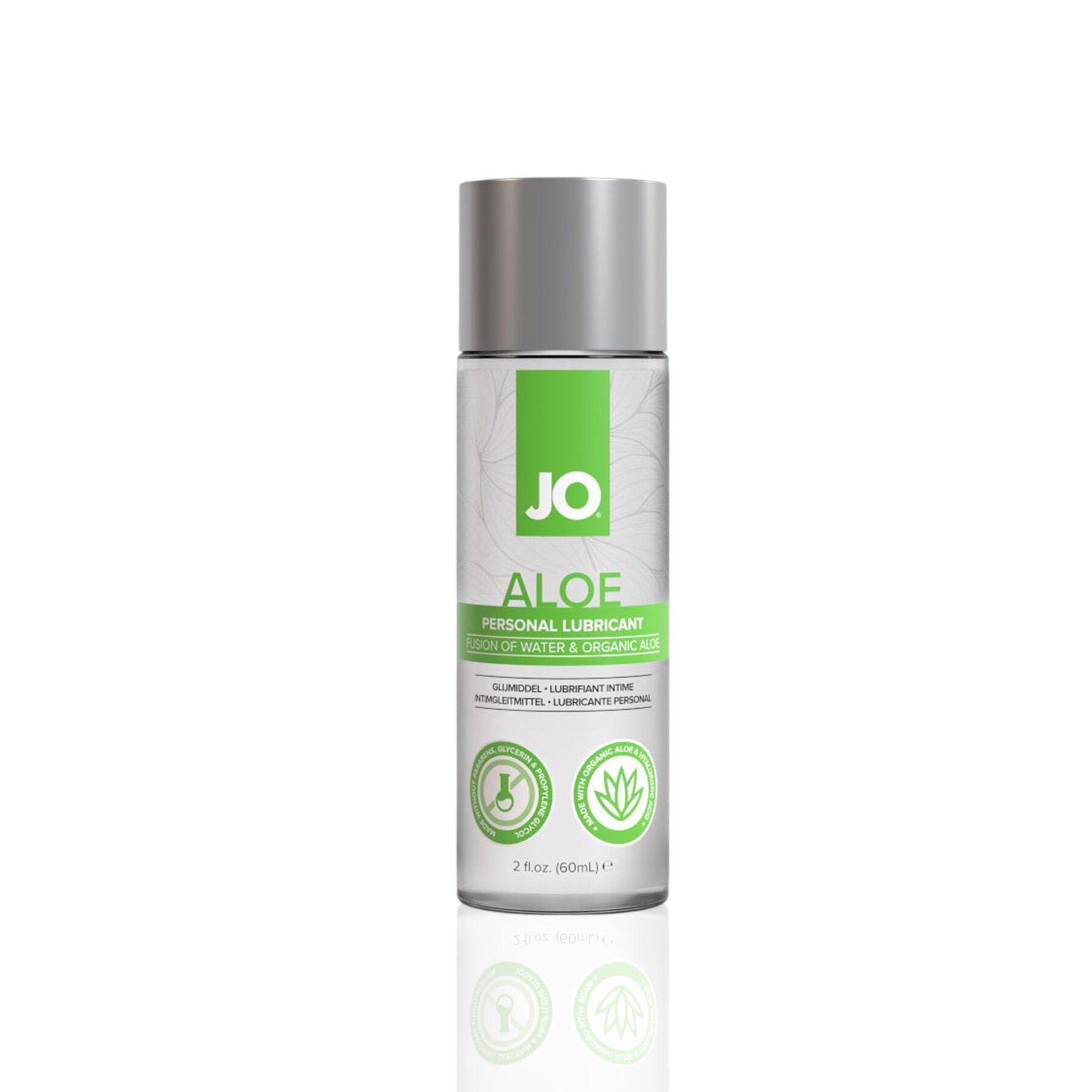 Змазка на водній основі JO H2O Organic Aloe зволожувальний та заспокійливий ефект 60 мл (BLS0721)