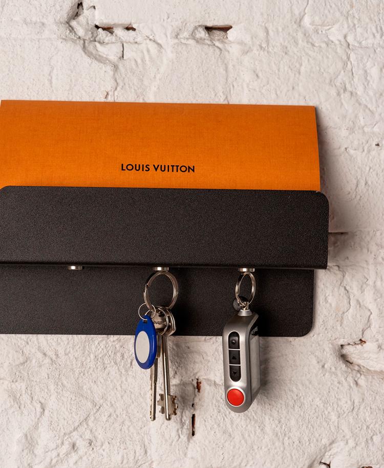 Вешалка с ключницей настенная NC Home Combo Черный (110090) - фото 5 Вешалка с ключницей настенная NC Home Combo Черный (110090) - фото 5