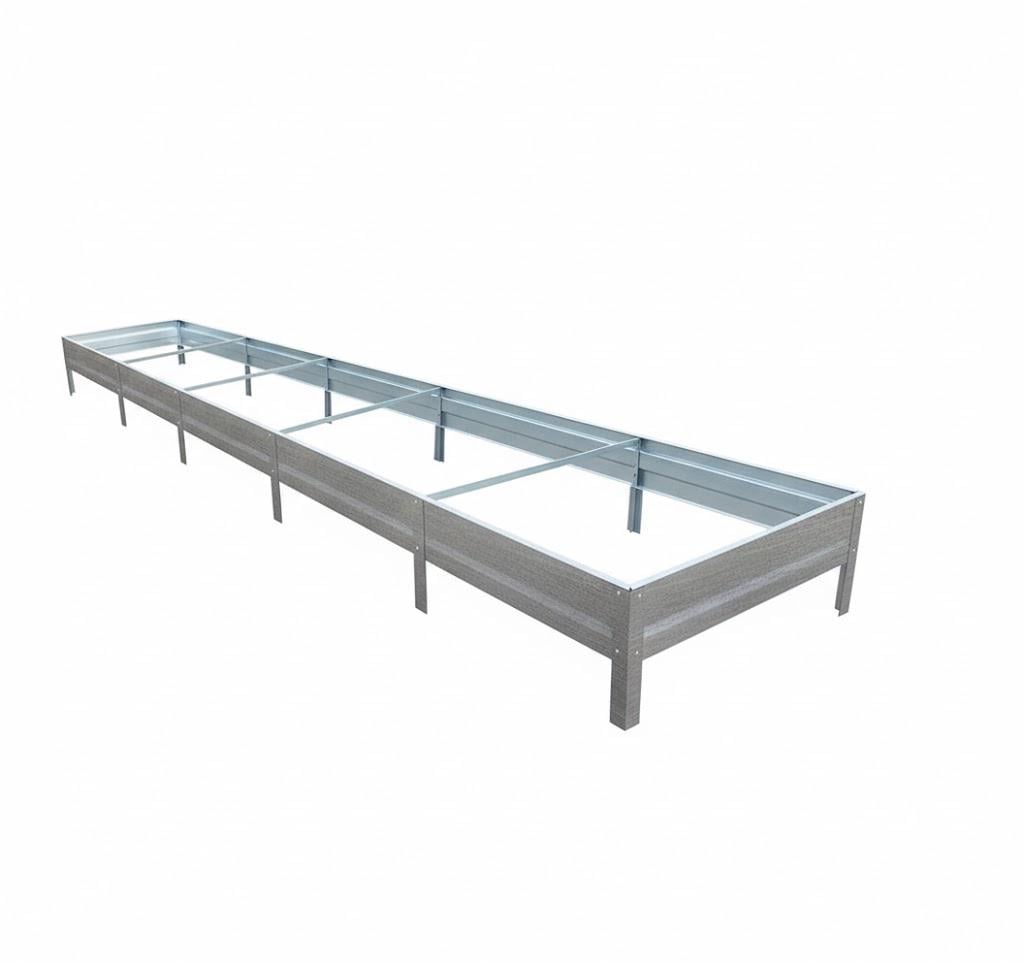 Грядка оцинкованная SIMBUD 0,45 мм 5х1х0,2 м Цинк (30398020)