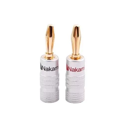Коннекторы акустические Nakamichi Banana Plug Gold (27316392)