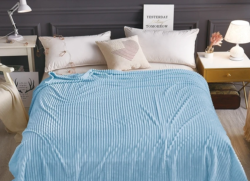 Плед велсофт TAG Tekstil ALM1932 160x220 см (1729)