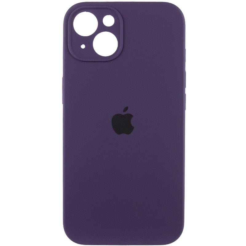 Протиударний Чохол Silicone Case Full Camera Protective (AA) для Apple iPhone 15 Plus (6.7") Фіолетовий / Elderberry