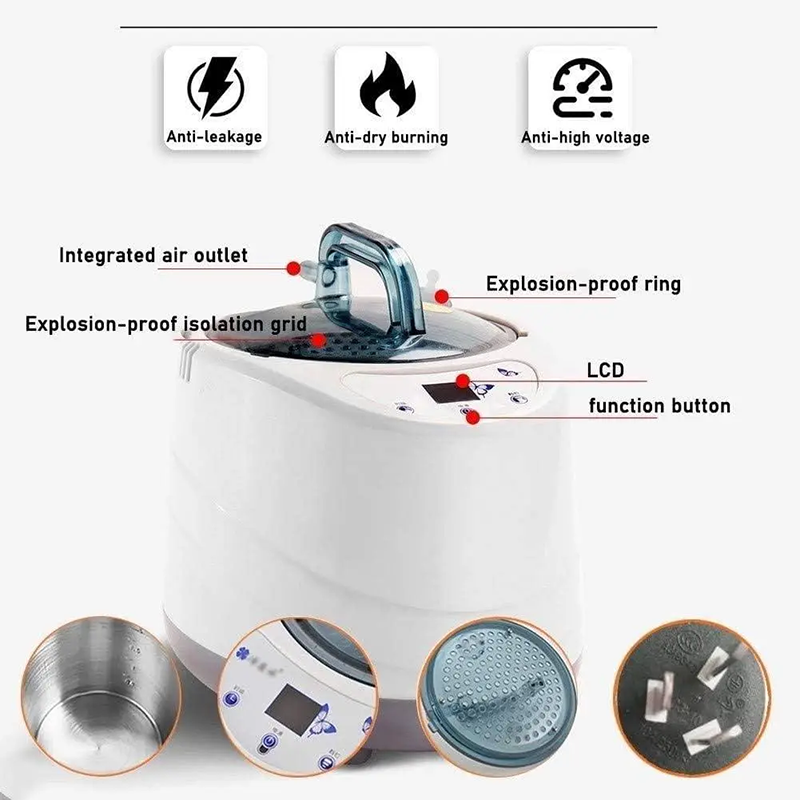 Портативна парова сауна UKC 6806 3 л 1000 Вт Red (tf6806) - фото 4 Портативна парова сауна UKC 6806 3 л 1000 Вт Red (tf6806) - фото 4