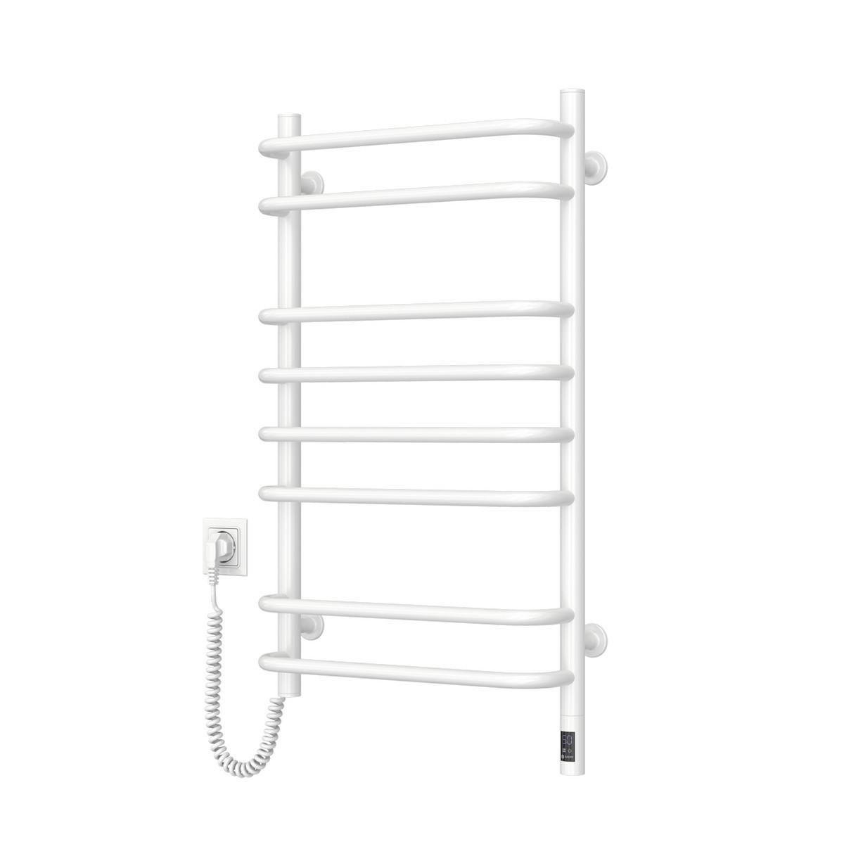 Рушникосушарка електрична NAVIN Симфонія Sensor ліва з таймером 480х800 мм (2134805612)