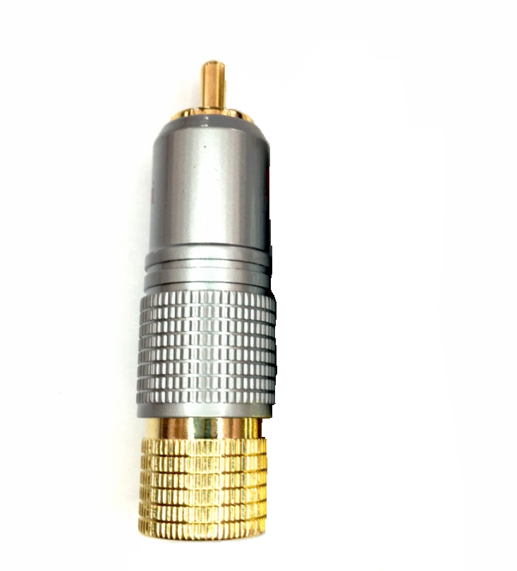 Разъем RCA Avvicon AC-MR-70G Ø до 8 мм Золотой (000000701)