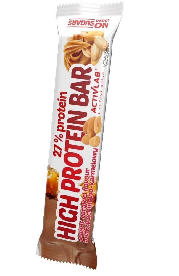 Протеиновый батончик Activlab High Whey Protein Bar 49 г Peanut Caramel Протеиновый батончик Activlab High Whey Protein Bar 49 г Peanut Caramel