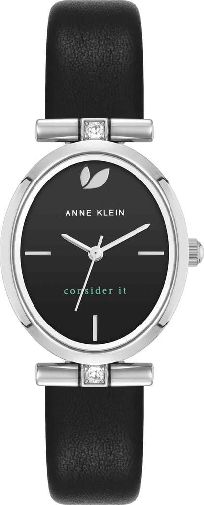 Наручные часы женские Anne Klein AK/5155BKBK с черным циферблатом