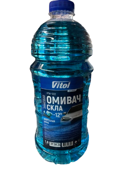 Омивач скла зимовий Vitol Морський бриз -12°С 1,8 л (VTW- 1222) - фото 1