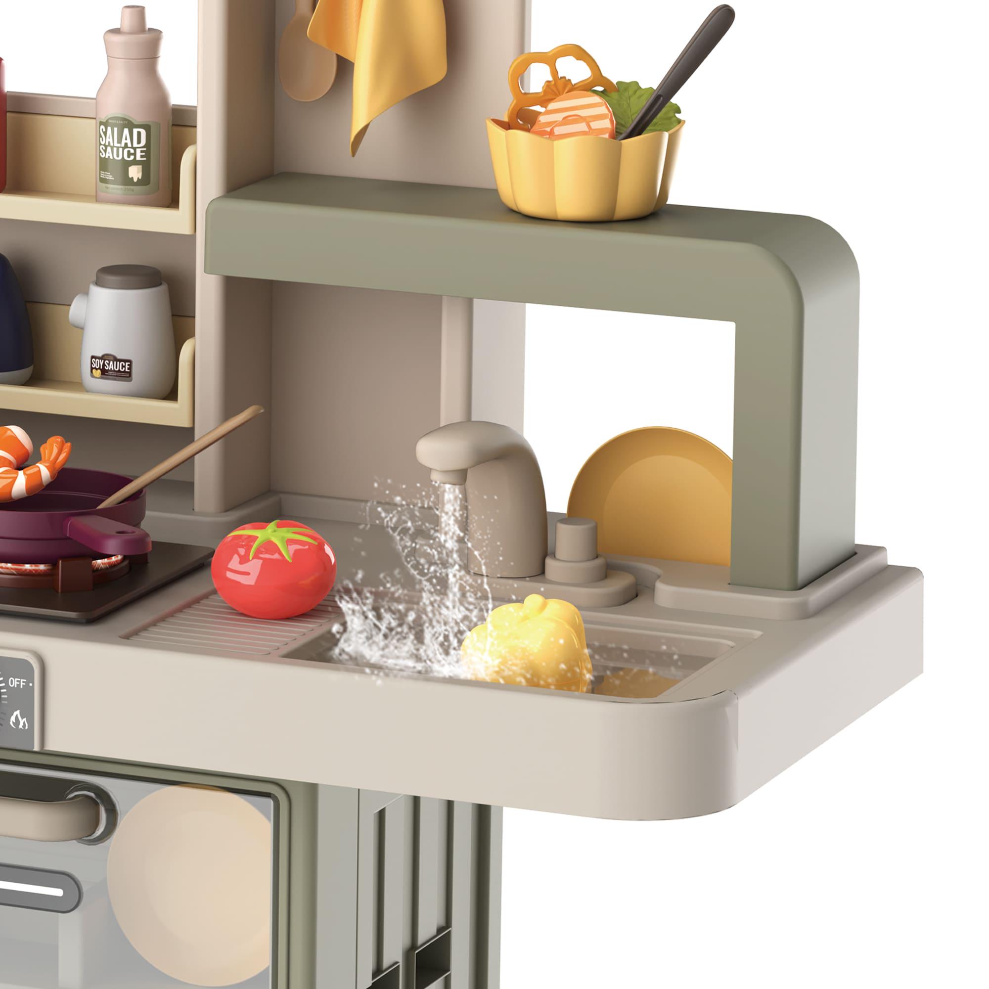 Кухня дитяча Lolly Kids LK189 93 см та ефекти та 75 аксесуари (9796) - фото 4 Кухня дитяча Lolly Kids LK189 93 см та ефекти та 75 аксесуари (9796) - фото 4