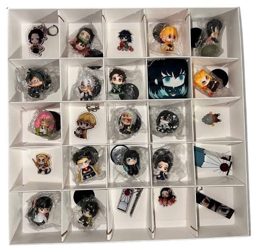 Адвент календарь аниме Клинок Рассекающий Демонов 25 предметов (1627)