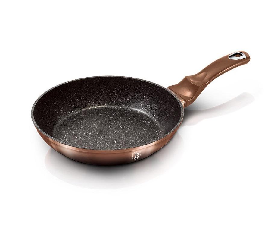 Сковорода Berlinger Haus Rose gold Metallic Line BH1886 20 см (14547)