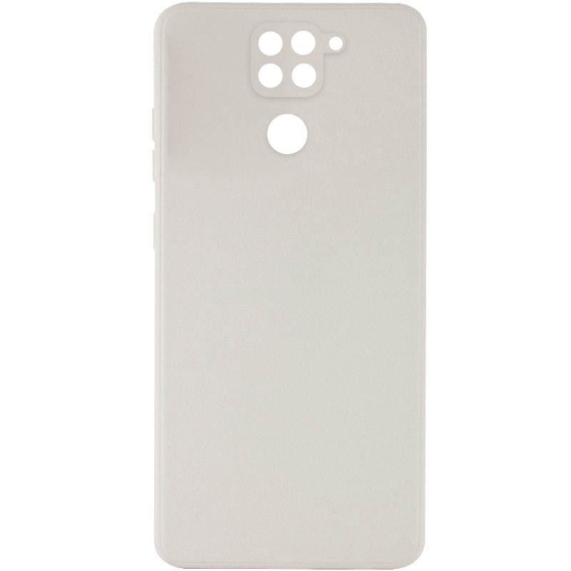 Противоударный силиконовый чехол Candy Full Camera для Xiaomi Redmi Note 9 / Redmi 10X Серый