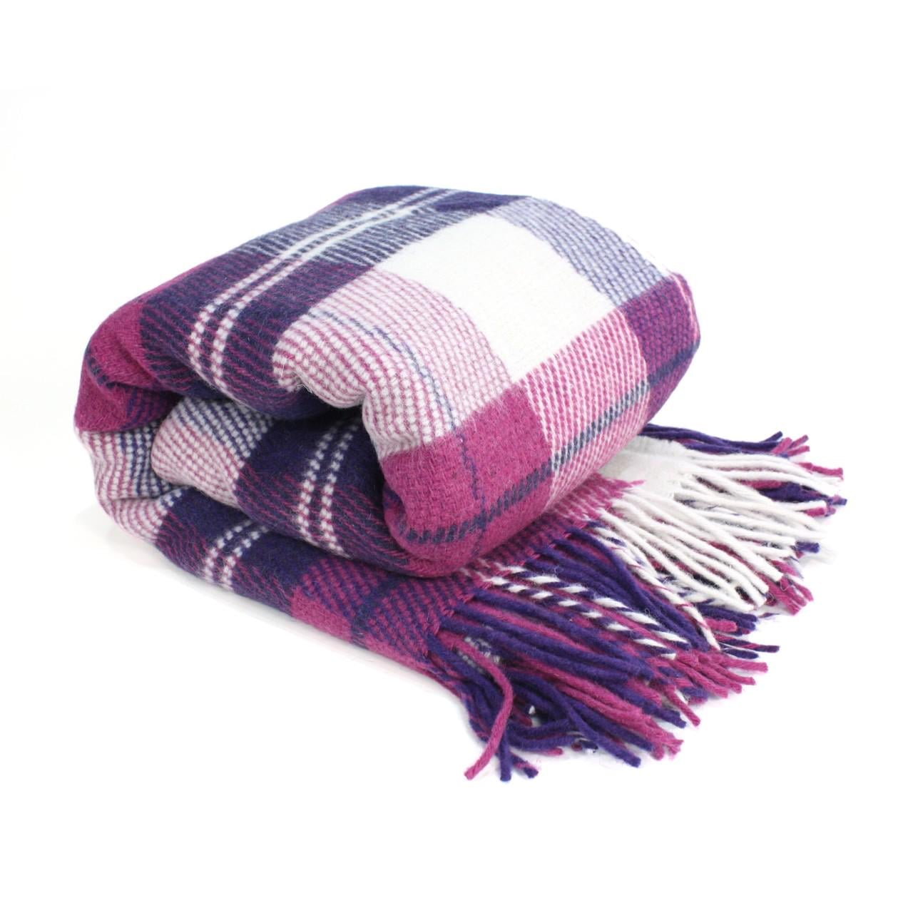 Плед Luxe 0055 140х200 см Фиолетовый/Розовый Плед Luxe 0055 140х200 см Фиолетовый/Розовый