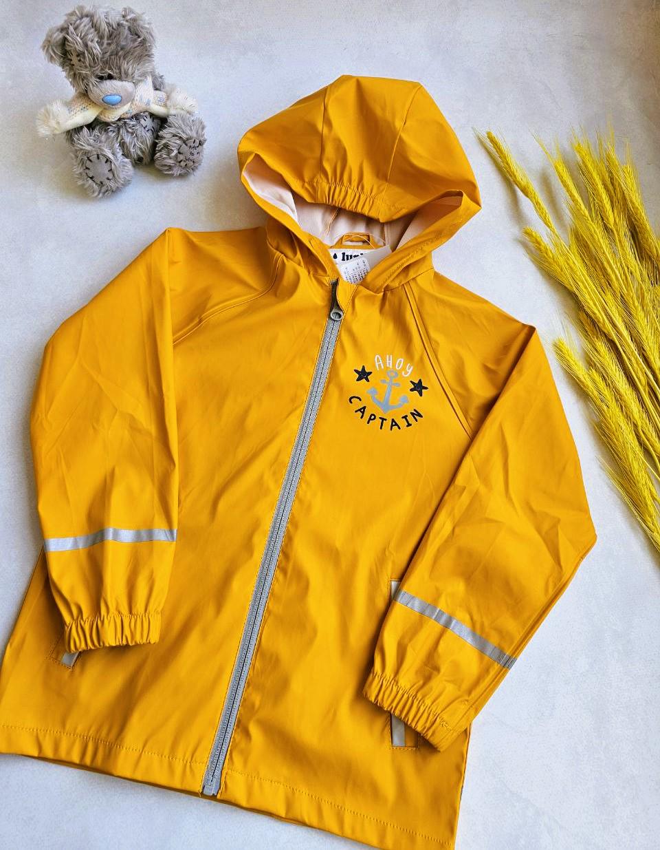 Куртка для мальчика Lupilu от дождя без утепления 122-128 см (19527264)