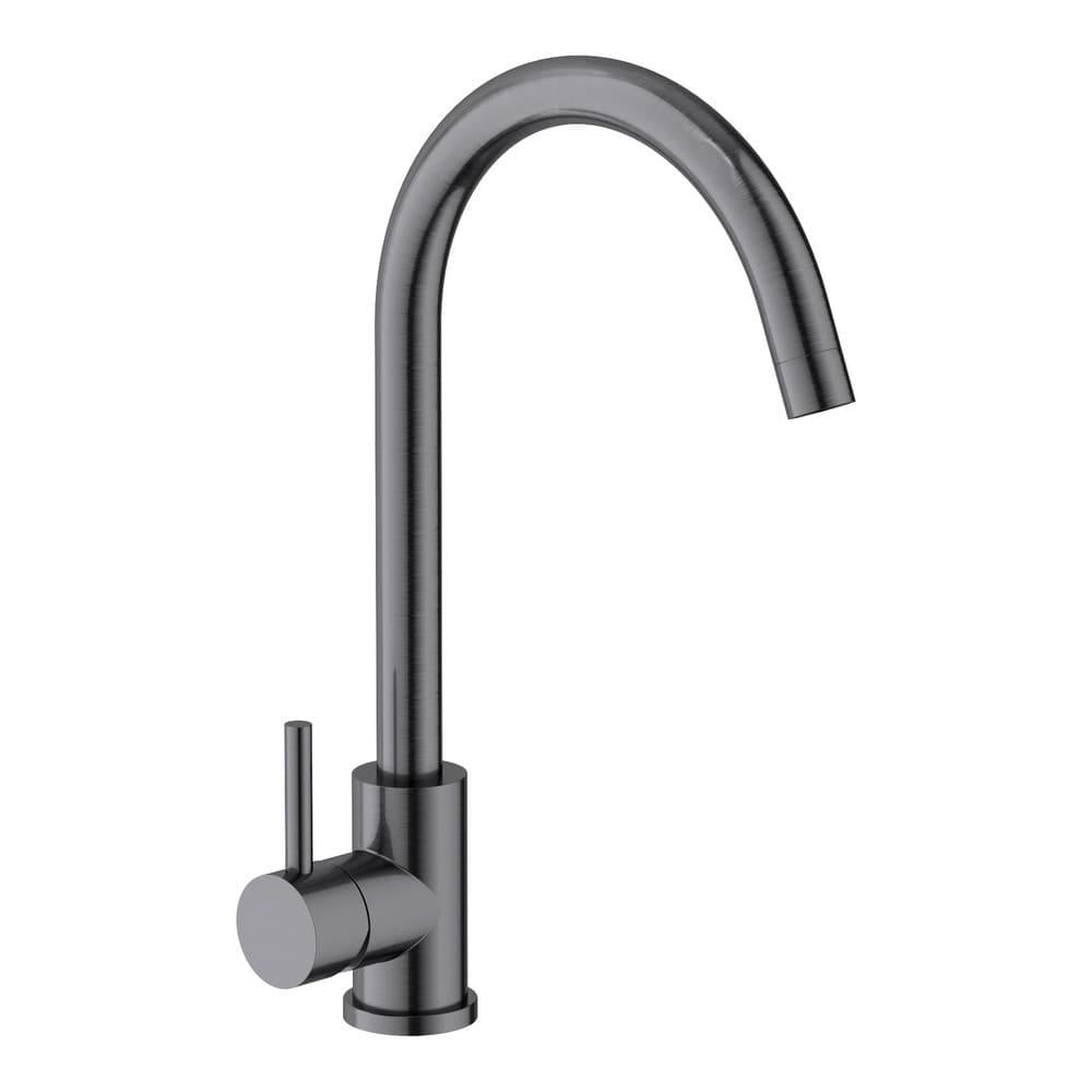 Смеситель для кухни VOLLE CRUZE 1547.110106 однорычажный Графитовый (171497)