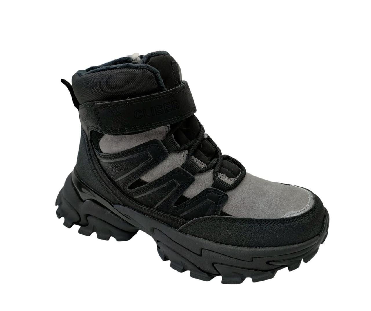 Ботинки зимние для мальчиков Clibee HC387387/36 р. 36 Серый