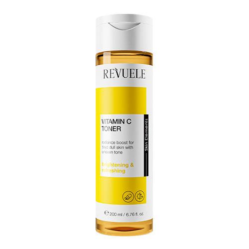 Тонер для обличчя з вітаміном С освітлювальний Revuele Vitamin C 200 мл