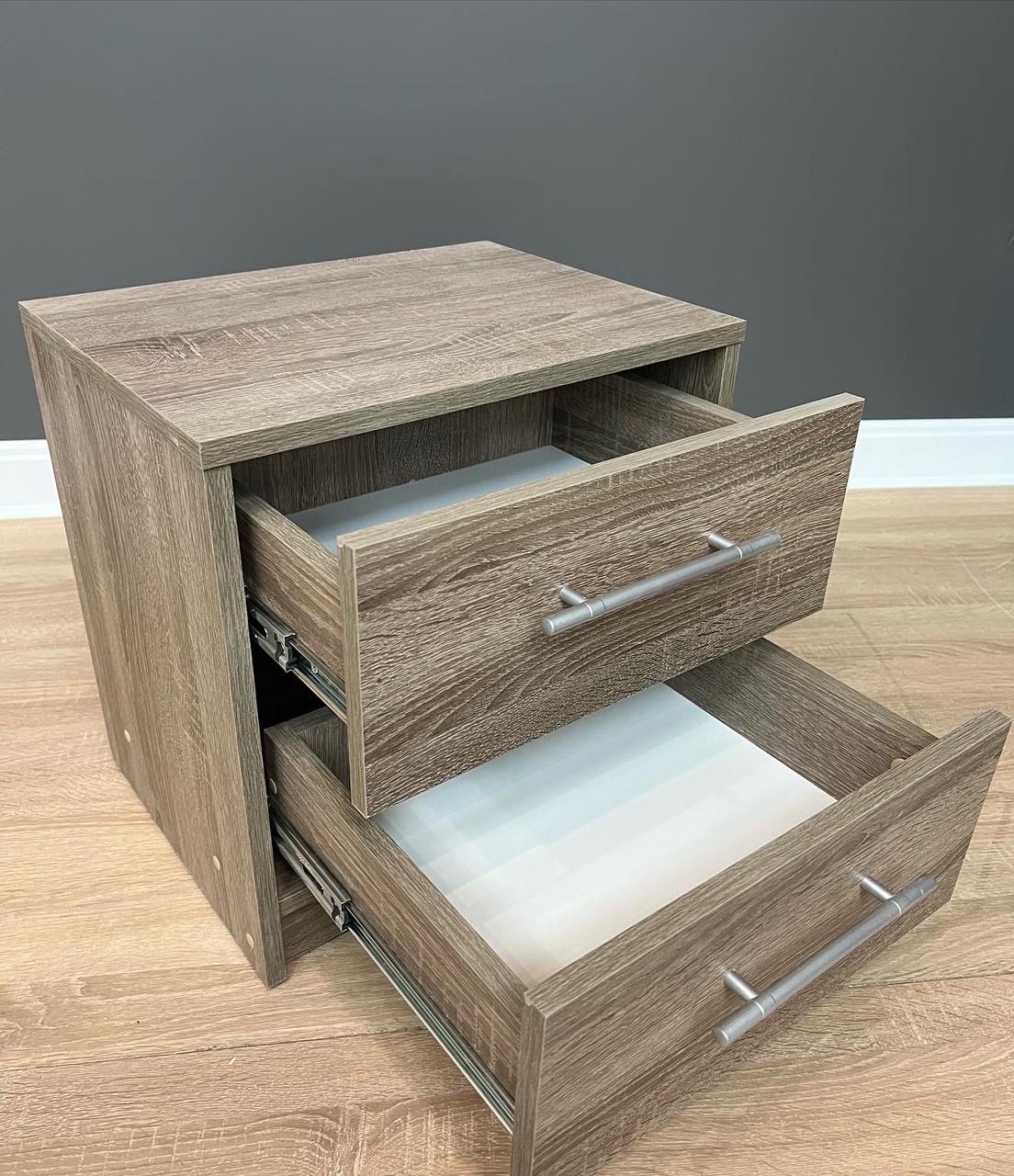 Тумба приліжкова Ексклюзив 450х450х350 мм Дуб сонома трюфель - фото 5