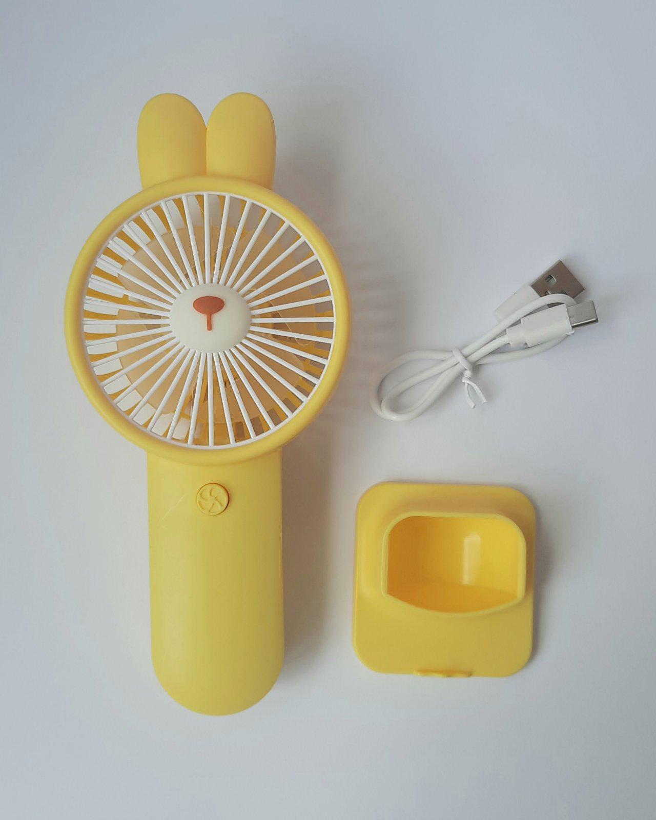 Вентилятор аккумуляторный Fan в форме кролика USB (P-34) - фото 6 Вентилятор аккумуляторный Fan в форме кролика USB (P-34) - фото 6
