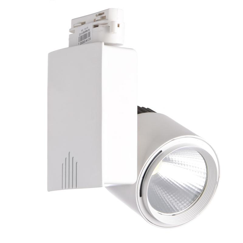 Світильник трековий поворотний Brille Led 414/40W CW WH COB (32-075) - фото 2