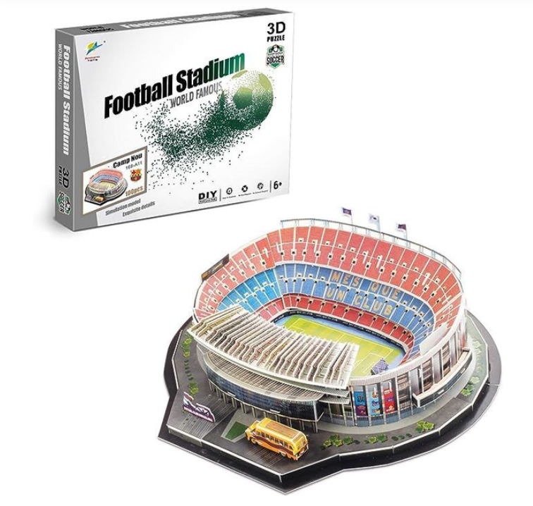 Конструктор футбольный картонный Camp Nou FC Barcelona (26972729)