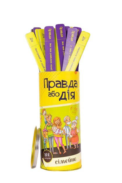 Настольная игра "Правда або Дія сімейна" (9629220)