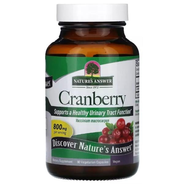 Клюква Nature's Answer Cranberry 800 мг 90 вег. капс. (000022184) Клюква Nature's Answer Cranberry 800 мг 90 вег. капс. (000022184)