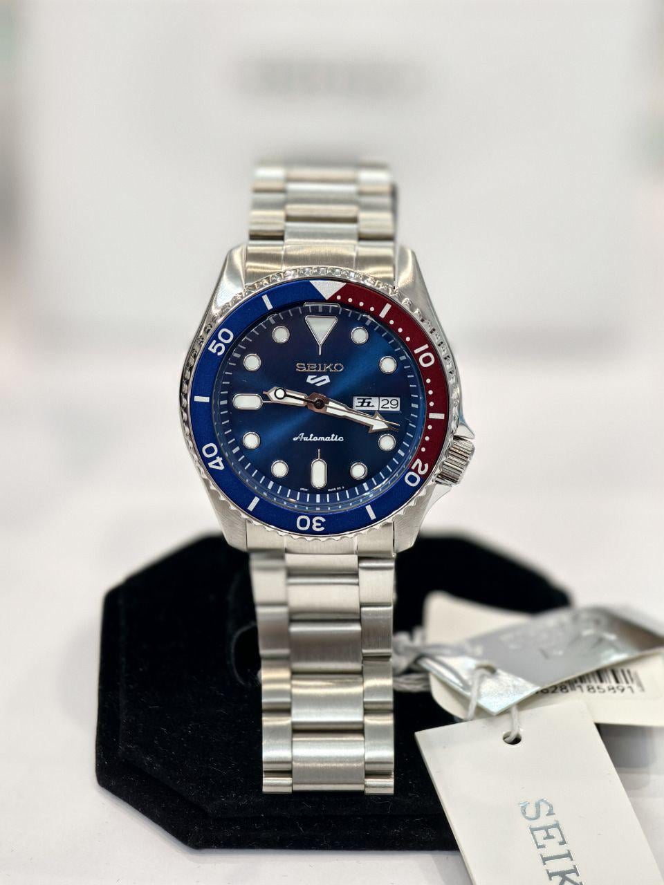 Годинник чоловічий Seiko 5 Sports "Pepsi" (SRPD53K1)