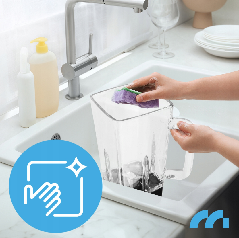 Блендер із чашею Maltec 1,6 л 1800 Вт - фото 9