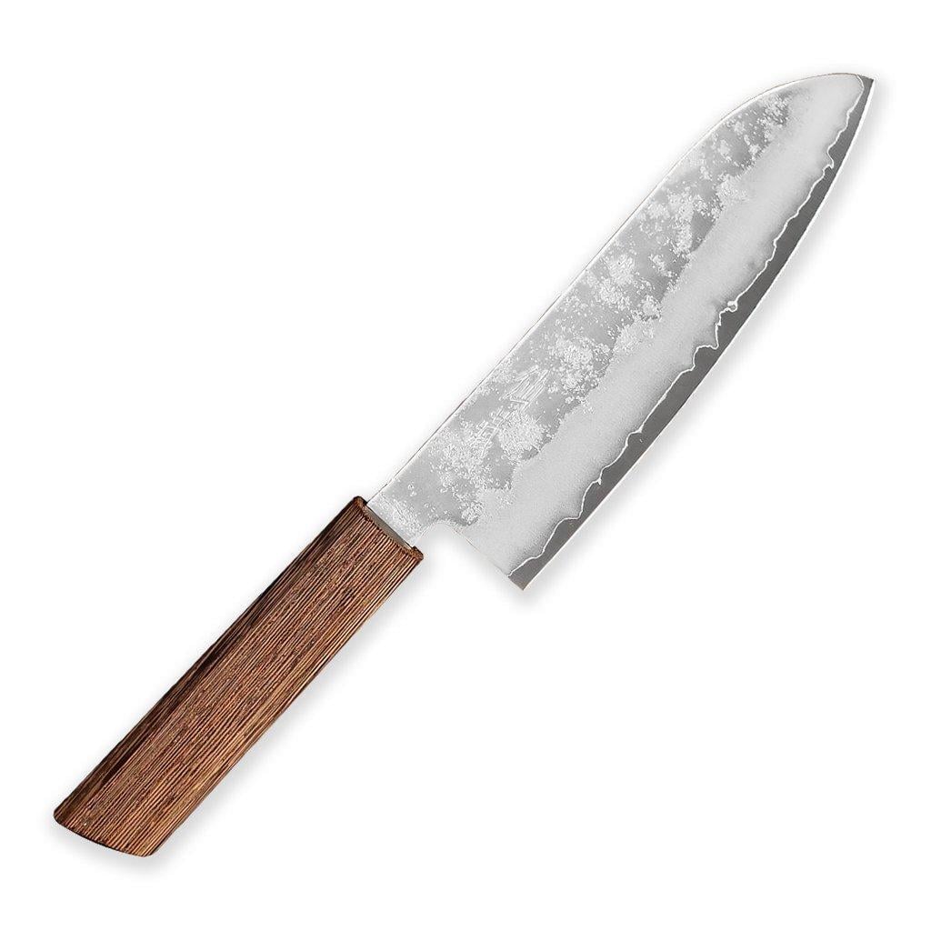Кухонный нож Санток для мяса овощей и рыбы Suncraft Senzo Retro 60 HRC нержавеющая сталь 167 мм Светло-коричневый (2618286653)