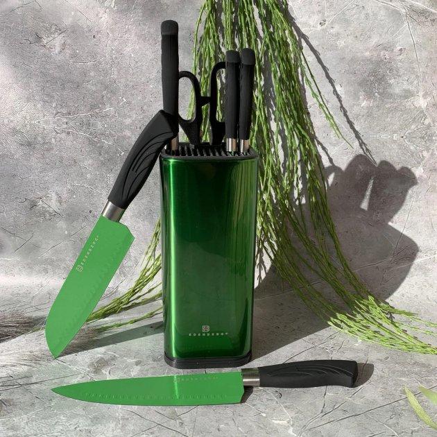 Набор ножей Edenberg EB-11027-Green 7 пр. Зеленый (EPI-02112025-106)