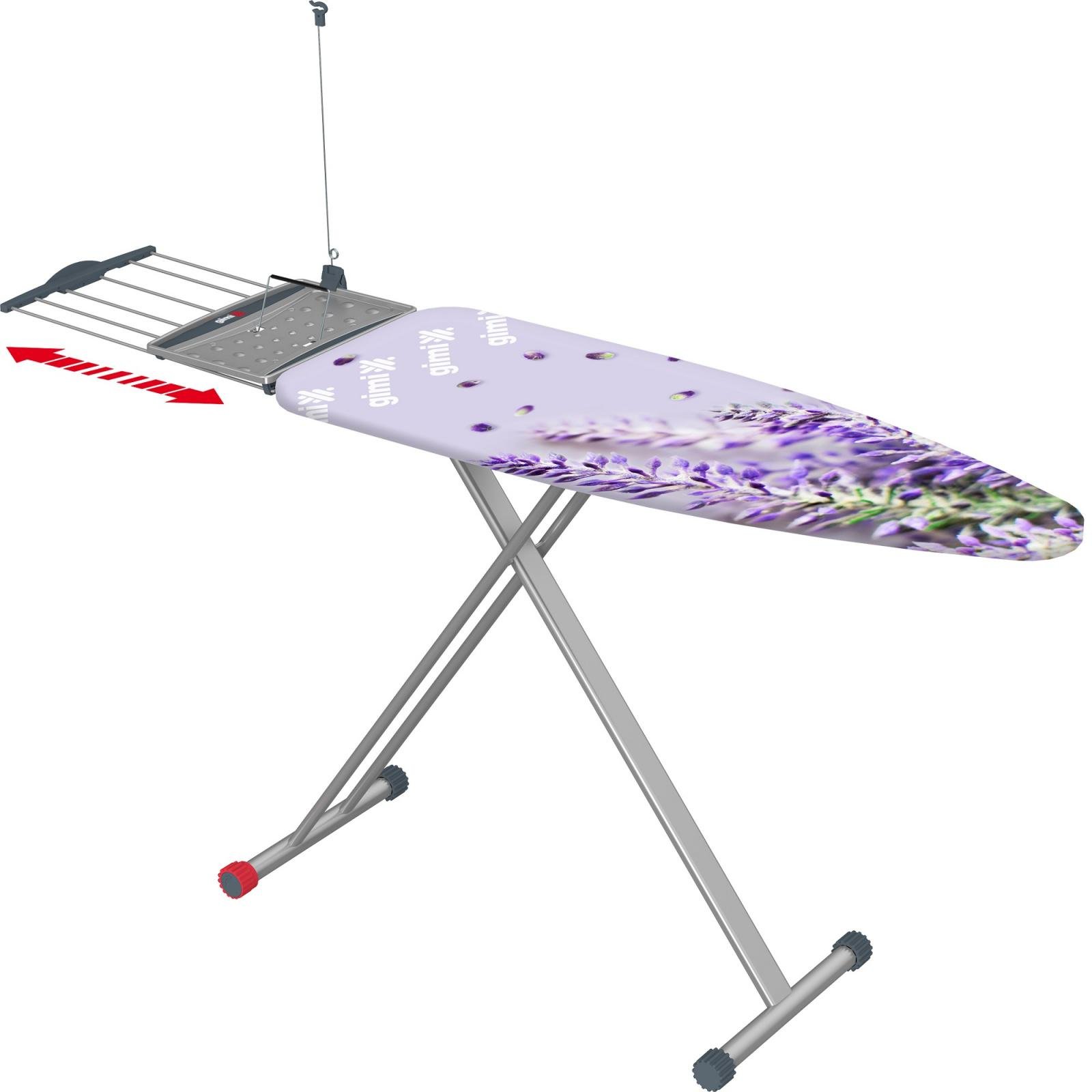 Доска гладильная Gimi Prisma 126x45 см Lavanda (154229) Доска гладильная Gimi Prisma 126x45 см Lavanda (154229)