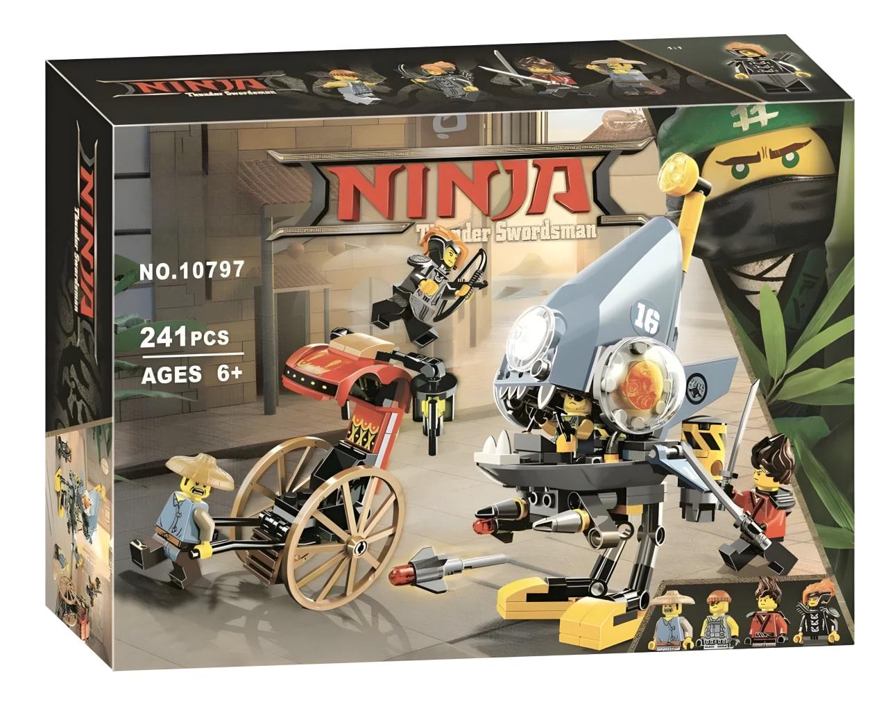 Конструктор Ninjago Атака Пираньи 241 деталь (10797) - фото 2 Конструктор Ninjago Атака Пираньи 241 деталь (10797) - фото 2