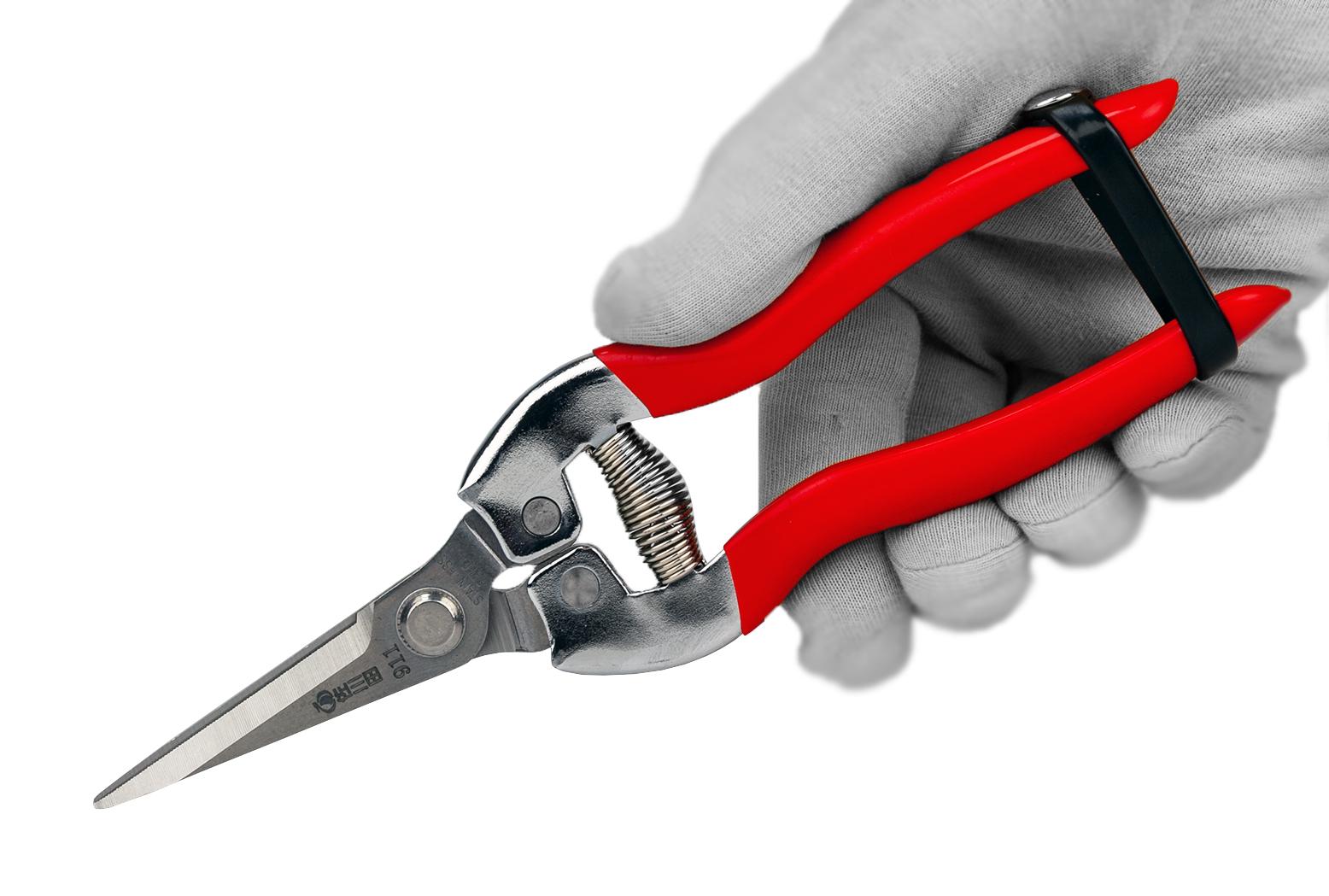 Ножиці садові Sagawata з нержавіючої сталі 187 мм (911) - фото 4 Ножиці садові Sagawata з нержавіючої сталі 187 мм (911) - фото 4