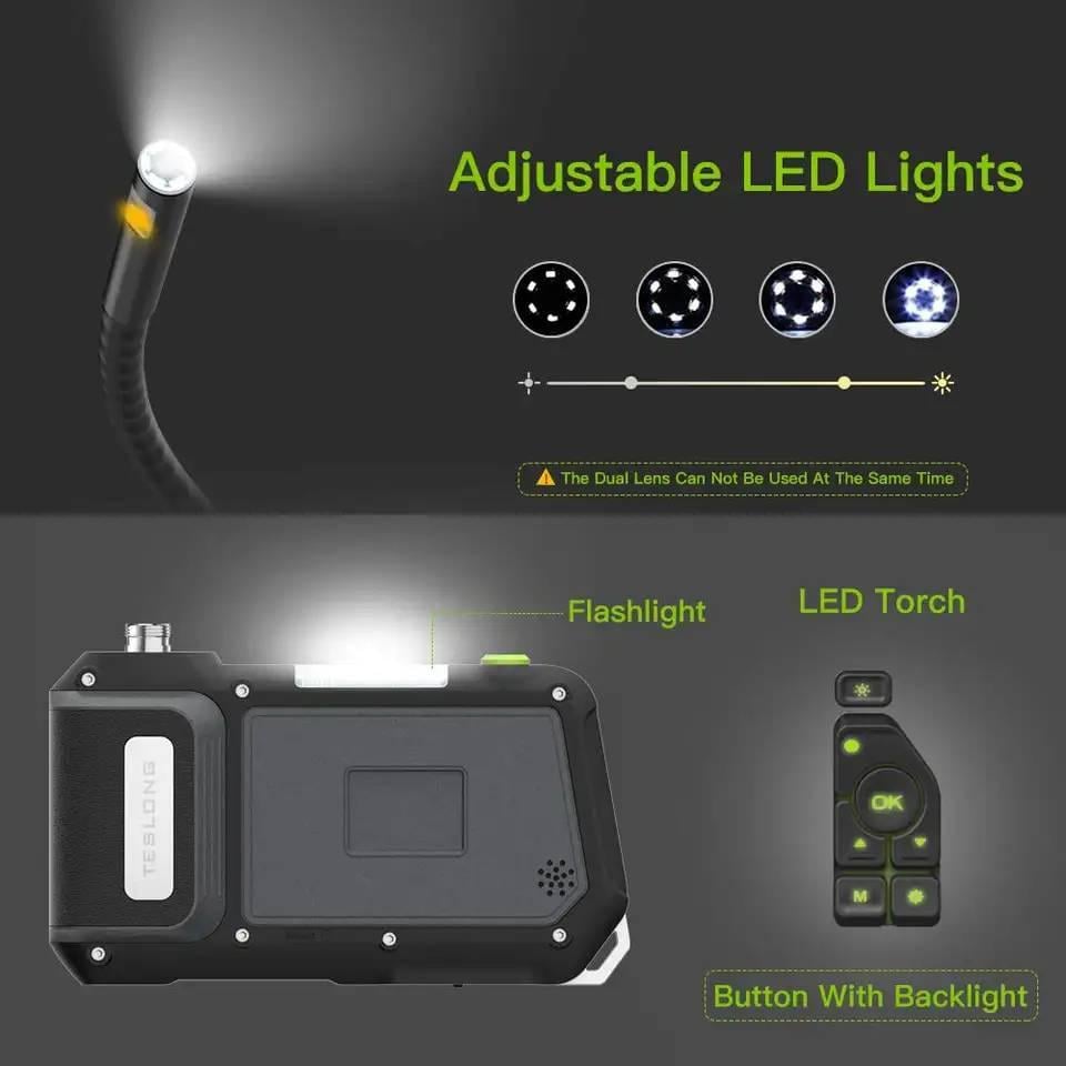 Видеоэндоскоп Teslong NTS500DL 2 камеры 5,5 мм 1 м (1146) - фото 3