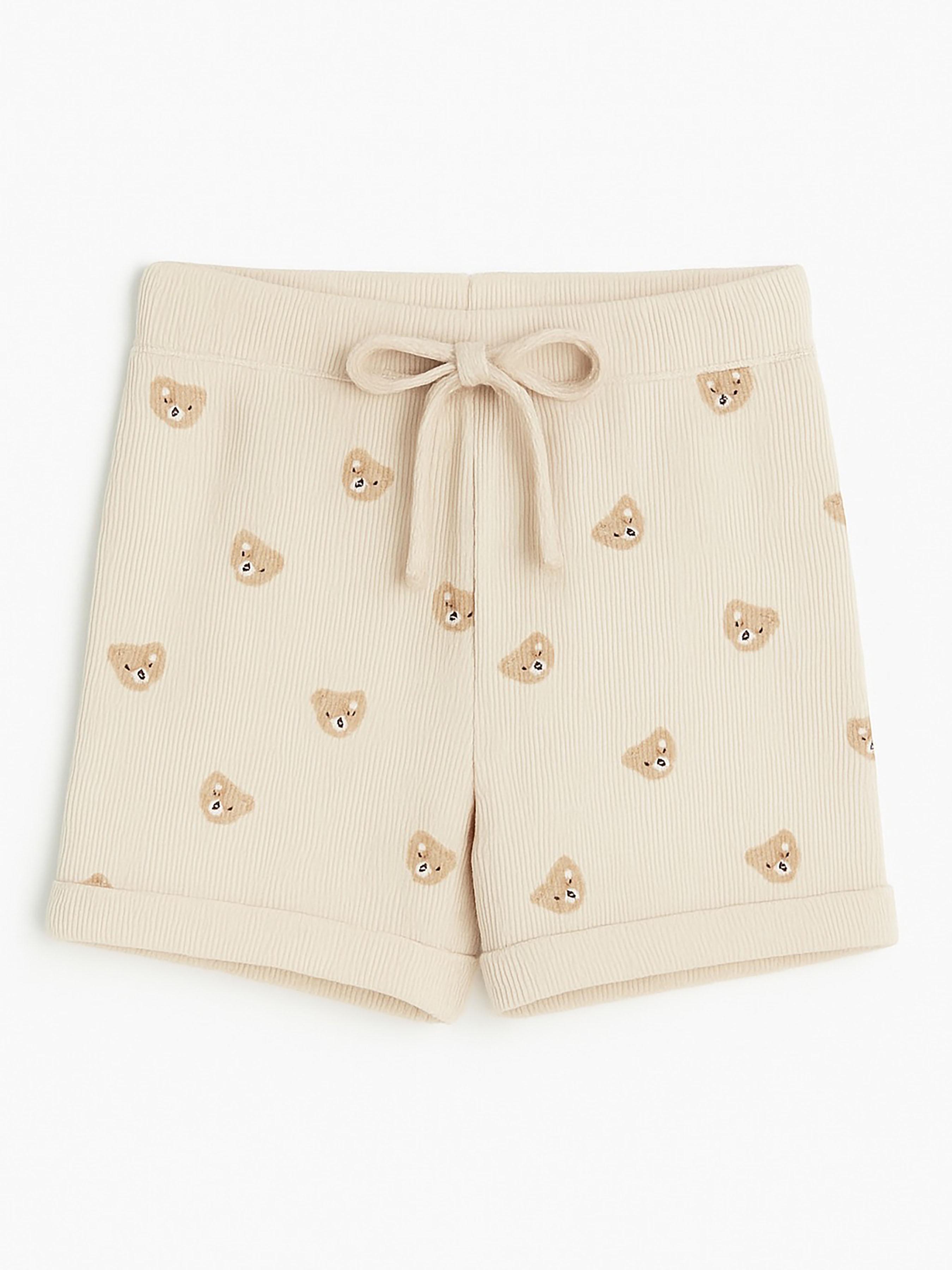 Шорти H&M Тварини 104 см Бежевий (Х8101147423)