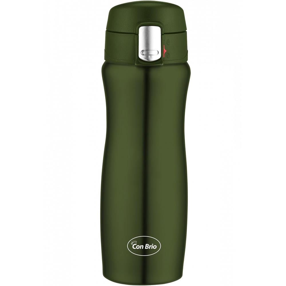Термокружка Con Brio 420 мл Green (396-CB) - фото 1 Термокружка Con Brio 420 мл Green (396-CB) - фото 1